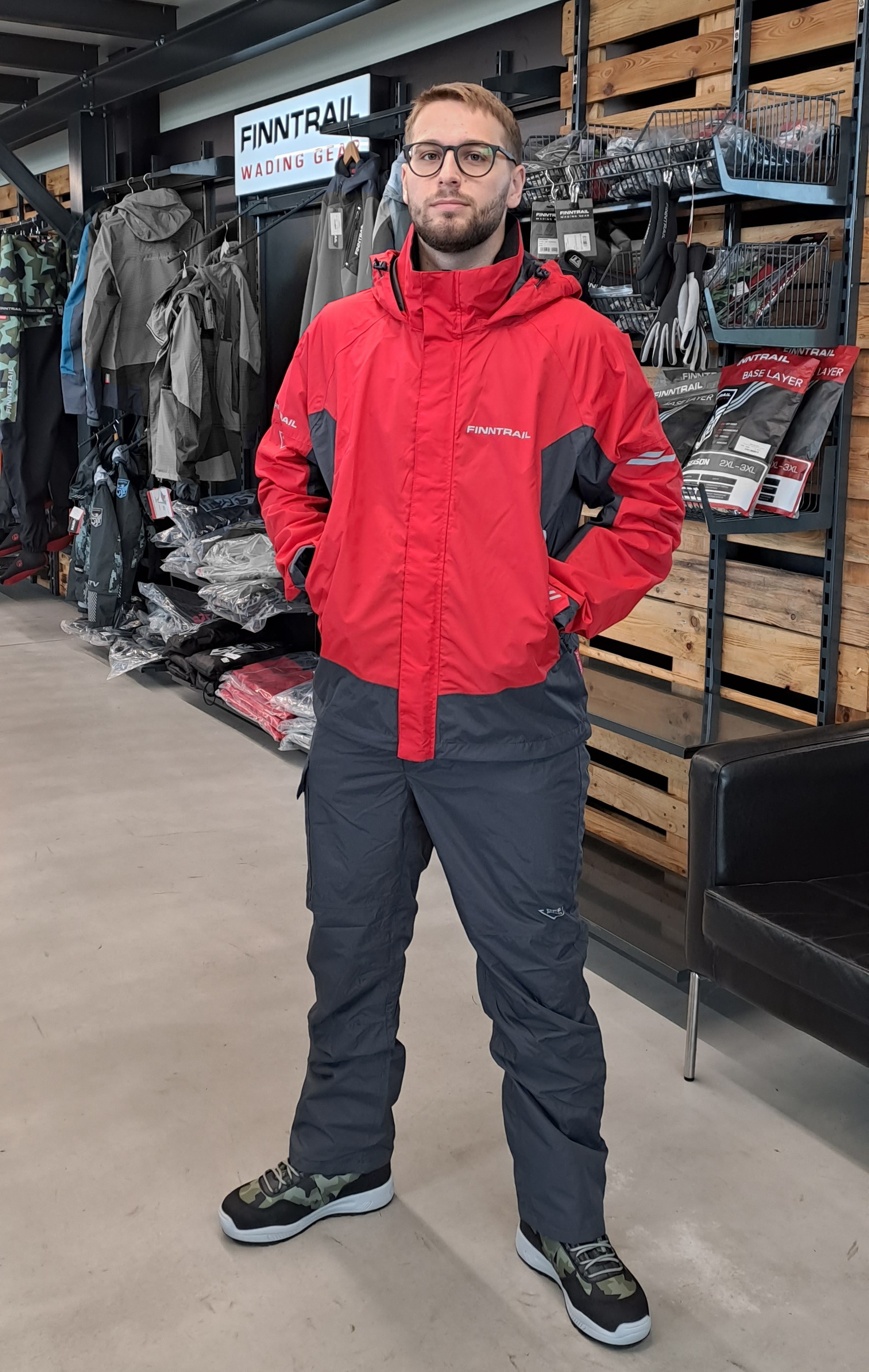 Finntrail Suit GT Red XL