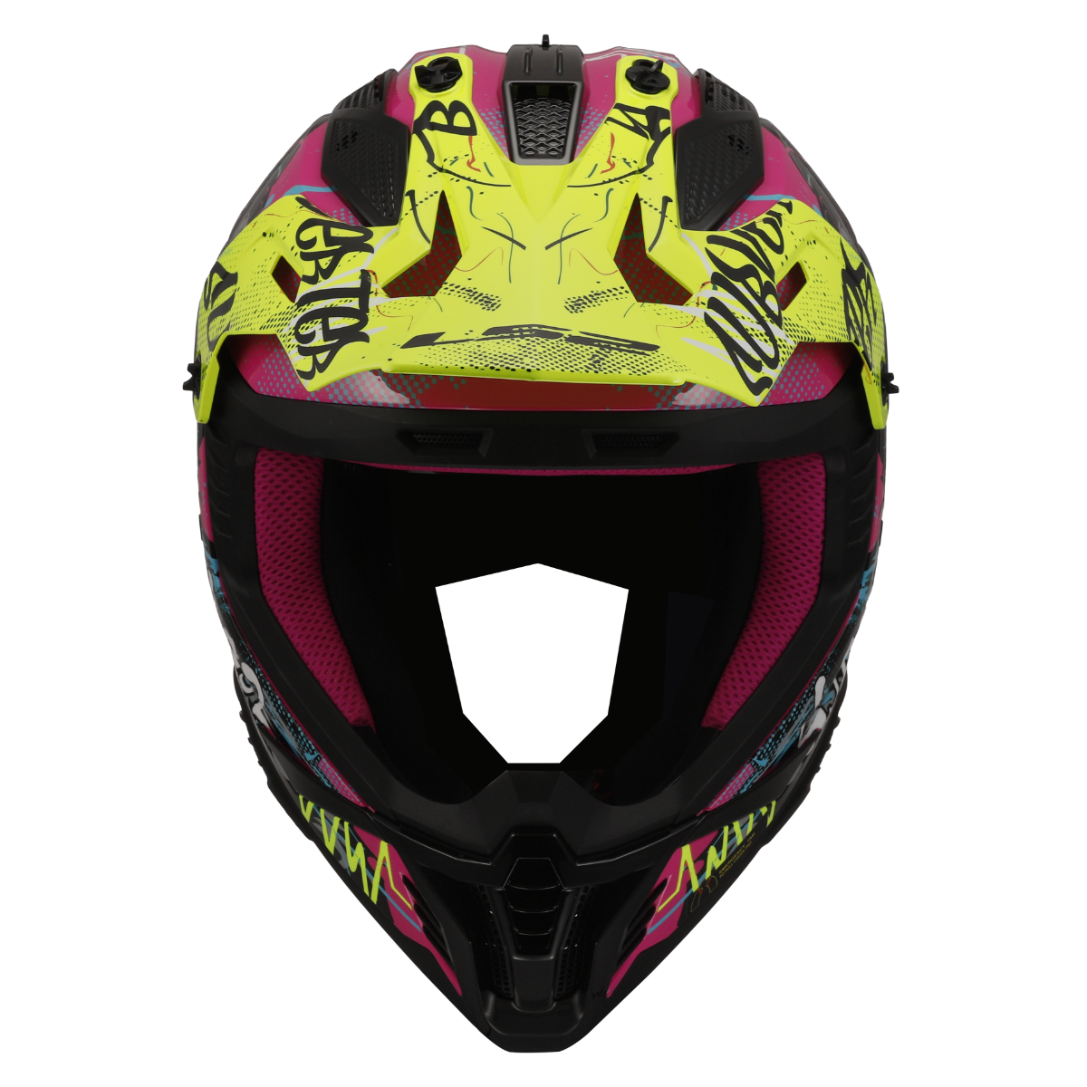 LS2 MX708 FAST II GORILLA PURPLE H-V YELLOW-06