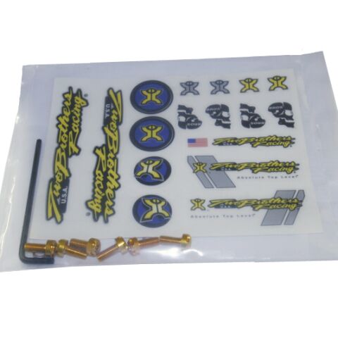 TBR Endcap Bolt Kit GOLD