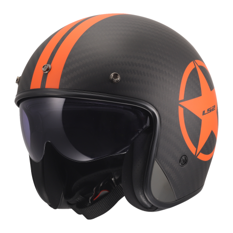 LS2 OF601 BOB II C STAR ORANGE-06 XS