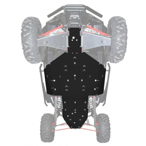 XRW PROT.CENTRAL  PHD SKID PLATE - RZR 1000 XP