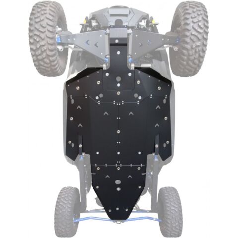XRW SKID PLATES KIT PHD - POLARIS RZR PRO XP