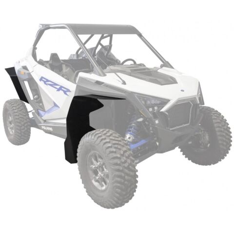 XRW MUD FLAPS KIT BLACK - POLARIS RZR PRO XP