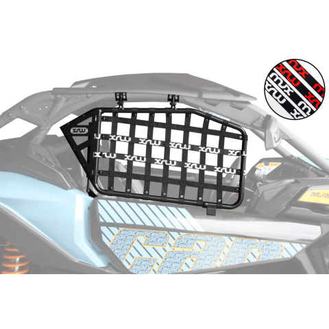 XRW UPPER DOOR NETS - CAN-AM MAVERICK X3 XRS