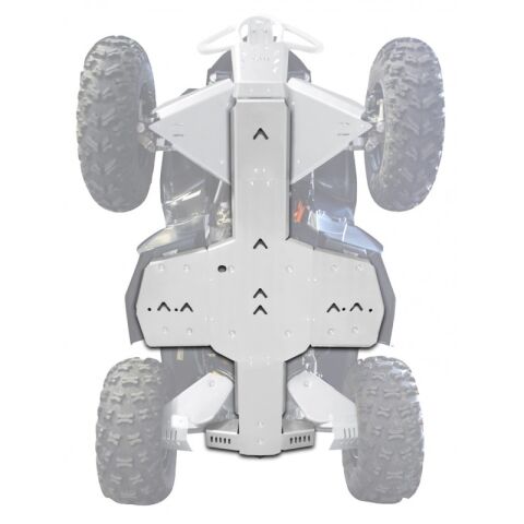 XRW SKID PLATES KIT ALU - RENEGADE 650/1000 XXC 2017