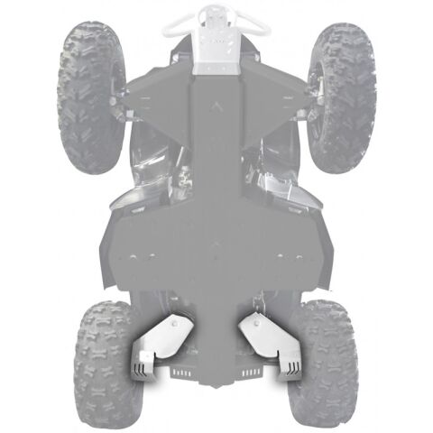 XRW REAR A-ARM GUARDS ALU - RENEGADE 650/1000 XXC 2017