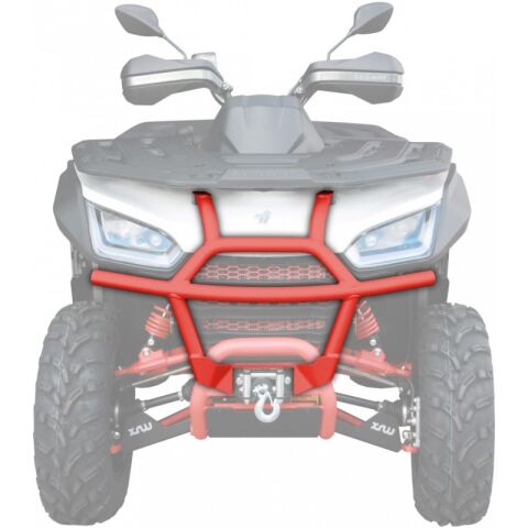 XRW FRONT BUMPER ALU SX1 RED 2560 - SEGWAY SNARLER AT6 S/L (2023+)