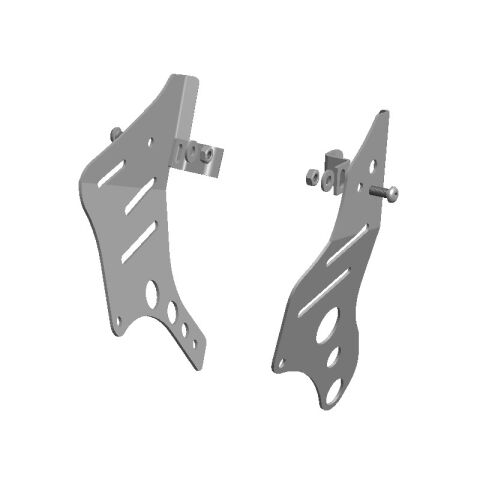 XRW FRAME GUARD Natural - HONDA TRX 400 EX