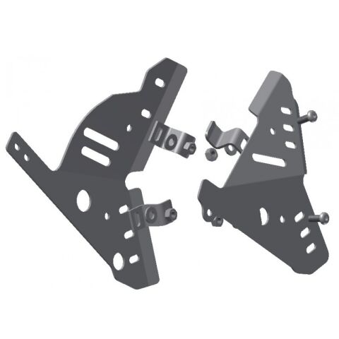 XRW FRAME GUARD Natural - HONDA TRX 450