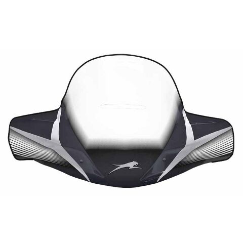 WINDSHIELD - WINDGUARD, BLACK