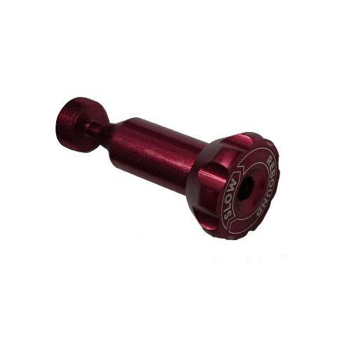 Damping Adjust Part:Knob,RD Adjust(3/8-32 UNEF-2A,1.450TLG)AI 7075,Red Ano III