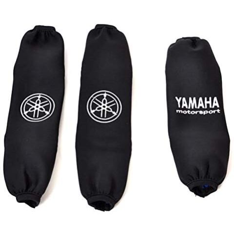 XRW SHOCK COVER BLACK NEOPRENE - YAMAHA WARRIOR