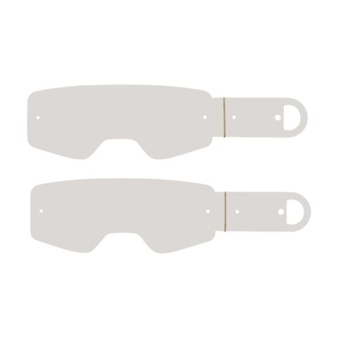 FOX Mx20 Airspace/Main Standard Roll Off Tear Off - 20Pk - OS, Clear MX24