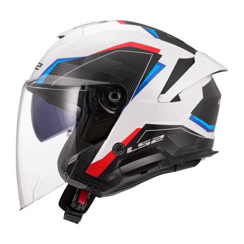 LS2 OF618 VERSO II AIR WHITE BLUE RED