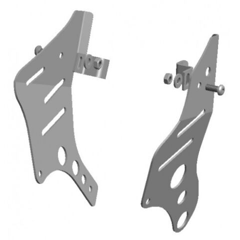 XRW FRAME GUARD Natural - SUZUKI LTZ 400