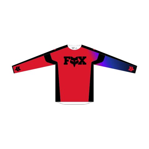 FOX 360 Streak Jersey - M, Fluo RED MX24