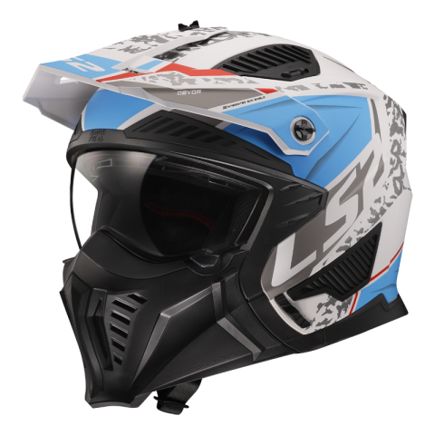 LS2 OF606 DRIFTER DEVOR M.WHITE BLUE-06 XL