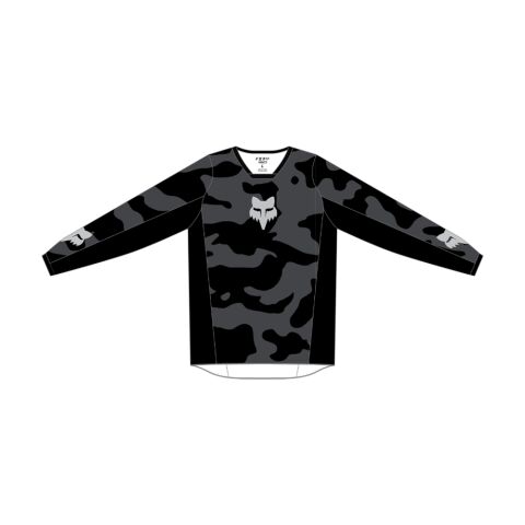 FOX 180 Bnkr Jersey - XL, Black Camo MX24