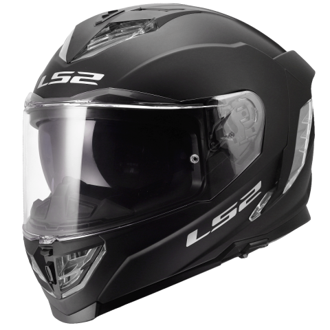 LS2 FF818 STORM III SOLID MATT BLACK L