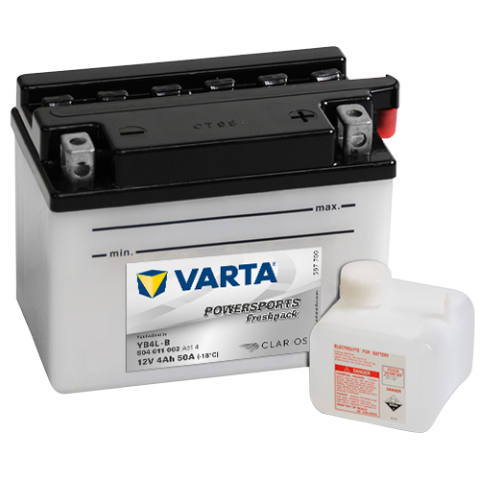 Varta 12V/4Ah moto (YB4L-B) Freshpack