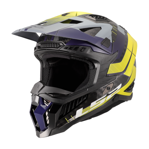 LS2 MX703 X-FORCE GALUO GREY H-VIS YELLOW-06 XL