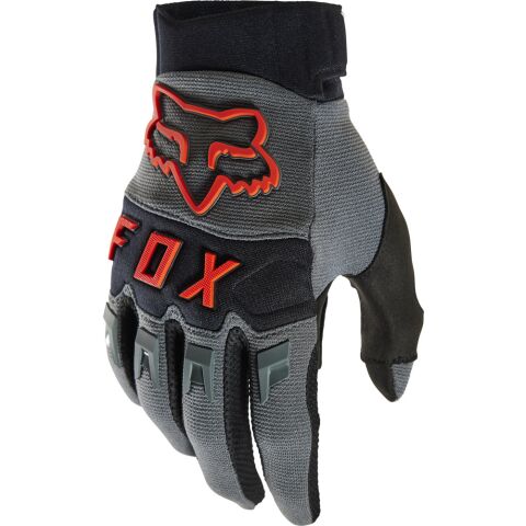 FOX Dirtpaw Ce Glove  - S, Grey/Red MX23