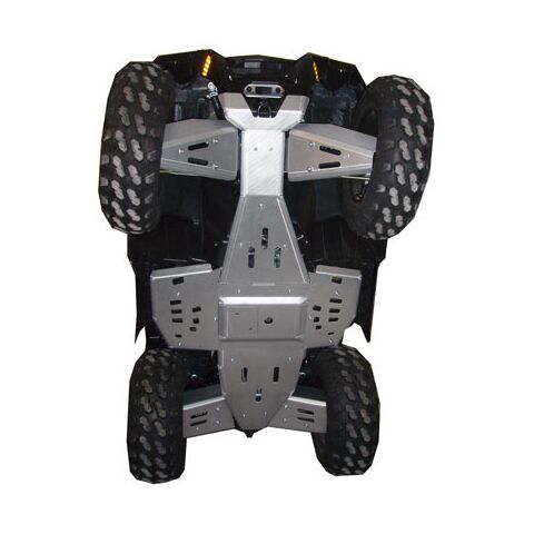 Ricochet ATV Polaris XP550/850 2009-19, Skidplate set with floorboard plates