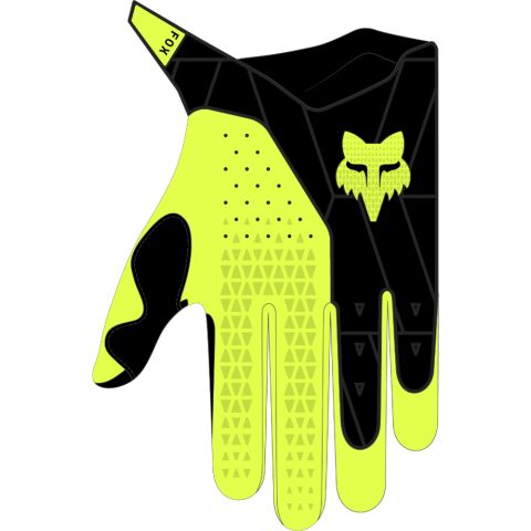 FOX Pawtector Glove - M, Black/Yellow MX24