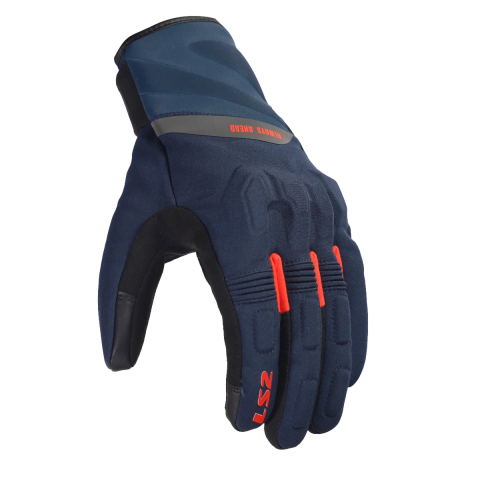 LS2 JET III MAN GLOVES DARK BLUE M