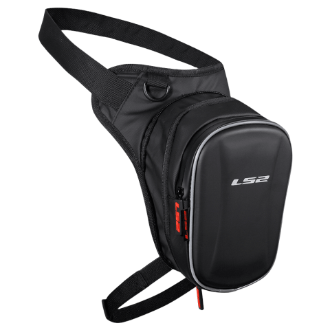 LS2 LLB-02 Leg Bag 900D film/EVA/PU Leather Black 4.5L