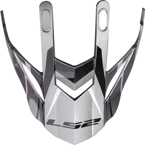 LS2 MX436 EVO PEAK KNIGHT TITANIUM WHITE