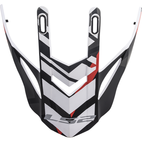 LS2 MX436 PEAK XTREME MAT BLACK RED