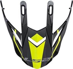 LS2 MX436 PEAK RING BLACK TITANIUM