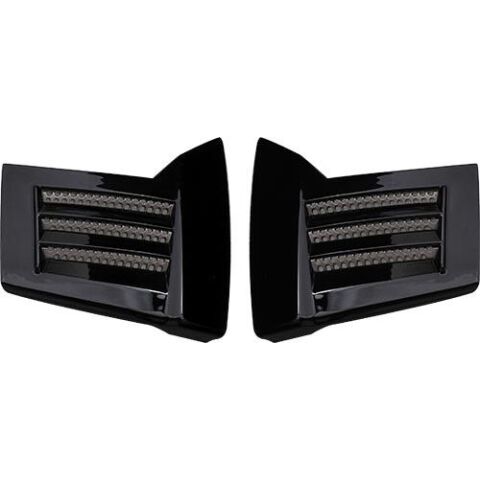 LS2 MX437 EVO AIR VENT REAR GLOSS BLACK