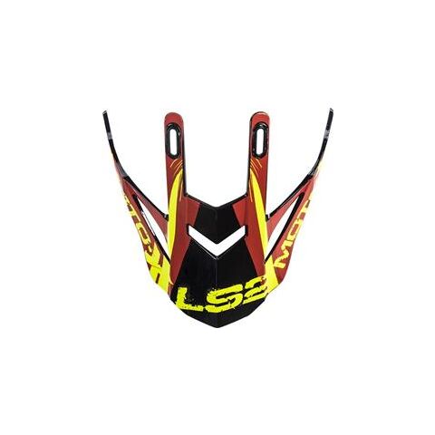 LS2 MX437 PEAK GATOR RED