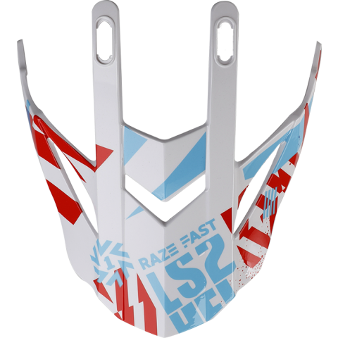 LS2 MX437 EVO PEAK FUNKY RED WHITE