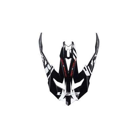 LS2 MX470 PEAK EMPEROR BLACK WHITE RED