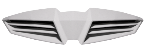 LS2 FF906 AIR VENT REAR GLITTER WHITE