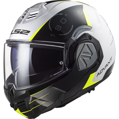 LS2 FF906 ADVANT CODEX WHITE BLACK-06 XL