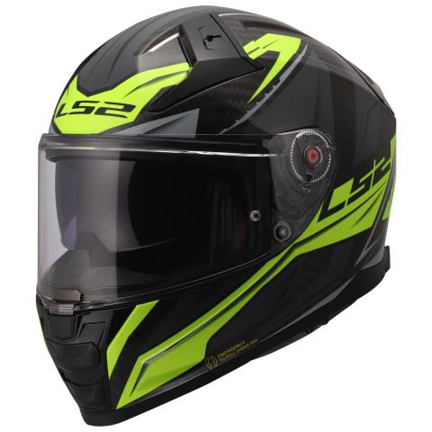 LS2 FF811 VECTOR II C SAVAGE H-V YELLOW-06 XXS