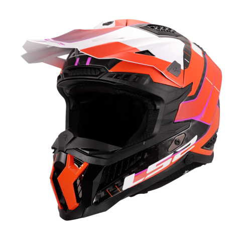 LS2 MX703 X-FORCE GALUO ORANGE-06 L