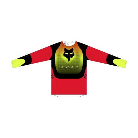 FOX 360 Revise Jersey - XL, Red/Yellow MX24