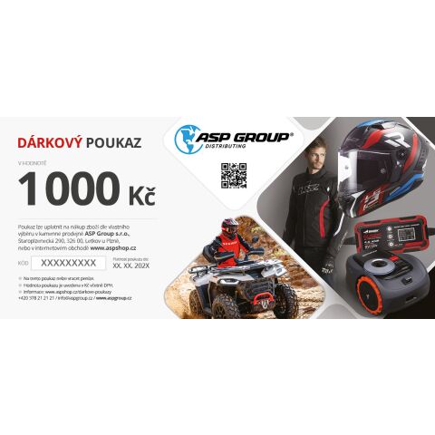 Dárkový poukaz 1000,- Kč