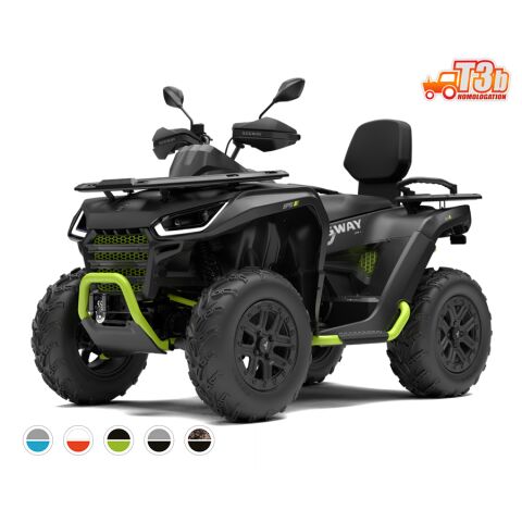 Segway Snarler AT6 L EPS Limited, T3b, Grey/Black