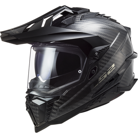 LS2 MX701 C EXPLORER GLOSS CARBON-06 3XL