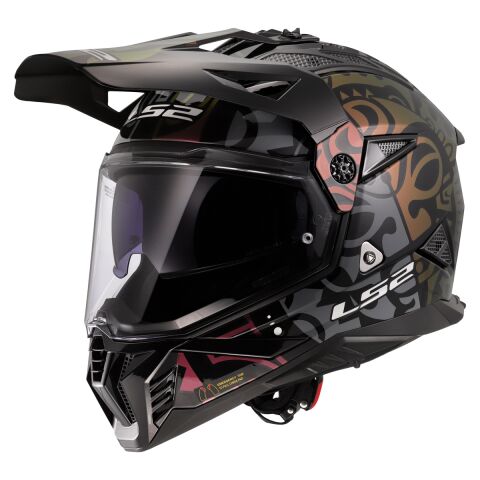 LS2 MX702 PIONEER II RANGI BLACK-06 XL