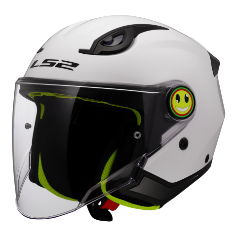 LS2 OF622 FUNNY II SOLID WHITE M