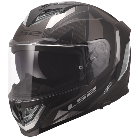 LS2 FF818 STORM III SPORTY BLACK GREY M