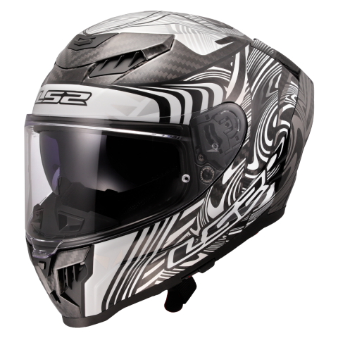LS2 FF807 DRAGON ENTHUM SILVER M
