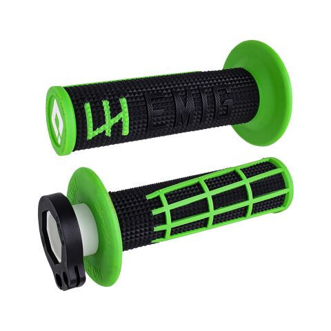 ODI GRIPS EMIG 2.0 - V2 LOCK-ON Grip BLACK/Green
